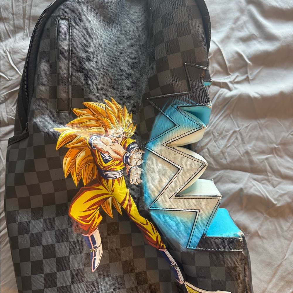 Sprayground Limited Edition Black and Red Backpack